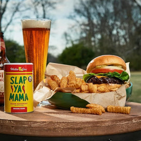 SLAP YA MAMA Louisiana kitchen heritage image evokes authentic flavor for family meals.