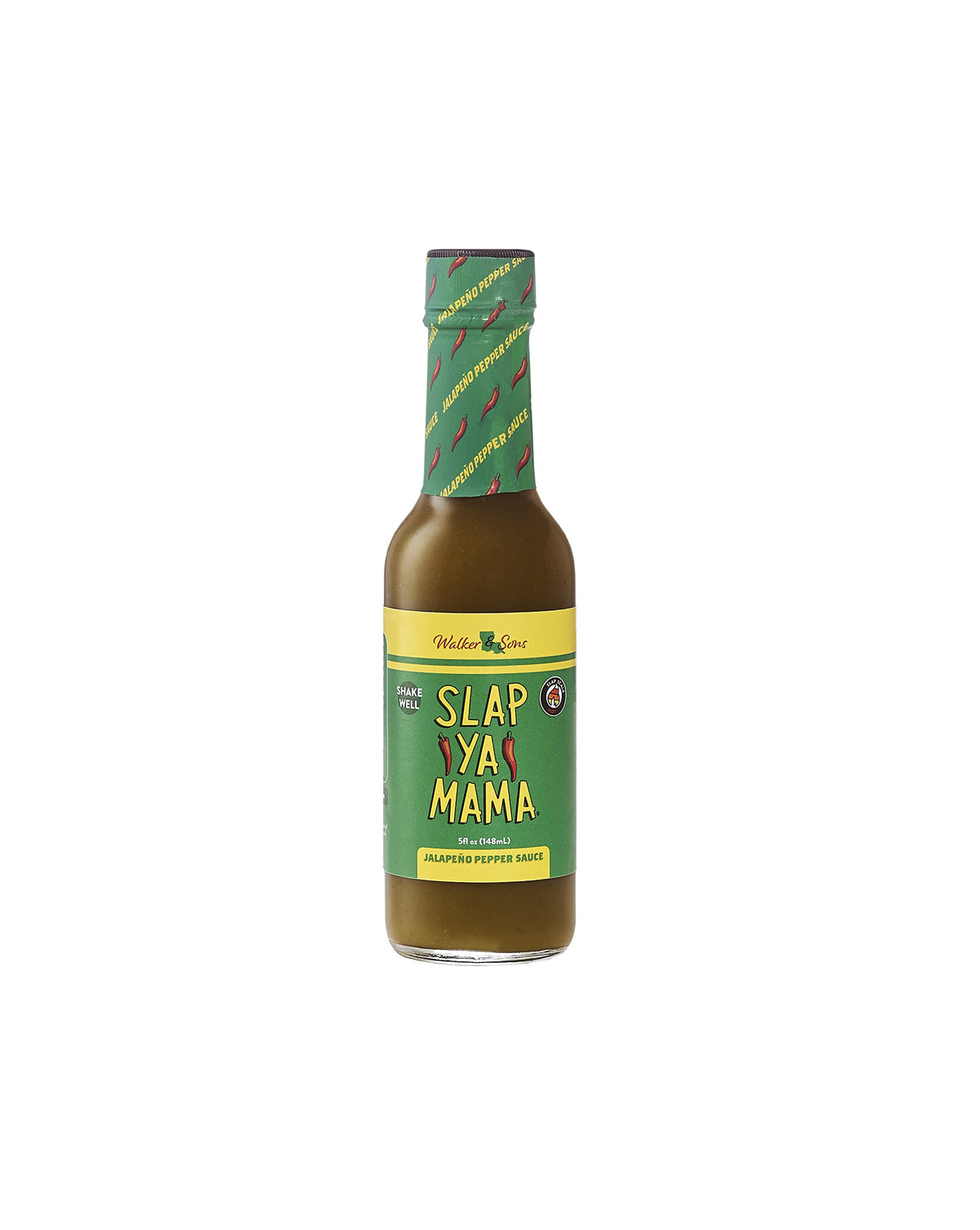 Slap Ya Mama Cajun Pepper bottle ready to season soups and stews.