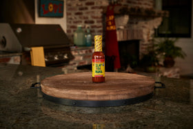 Slap Ya Mama hot sauce on eggs adds morning zest.