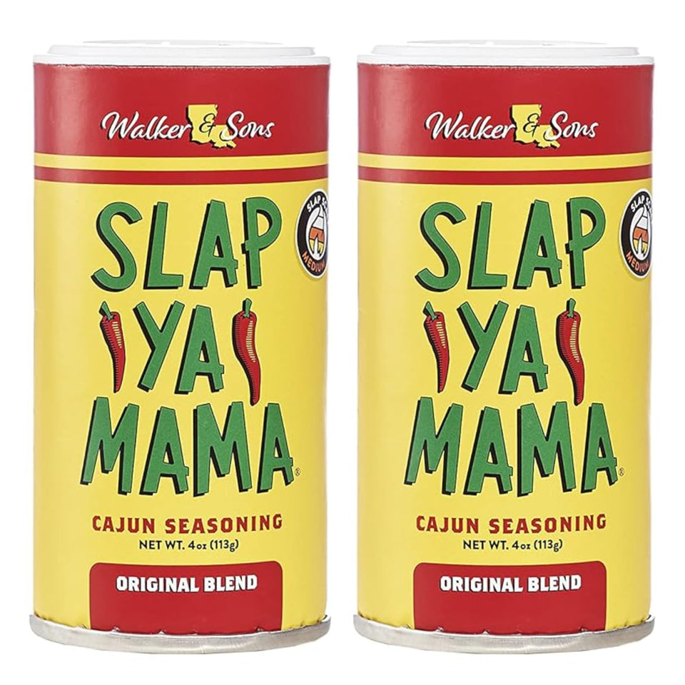 Slap Ya Mama Original Blend Cajun seasoning jar showing authentic Louisiana flavor for daily meals