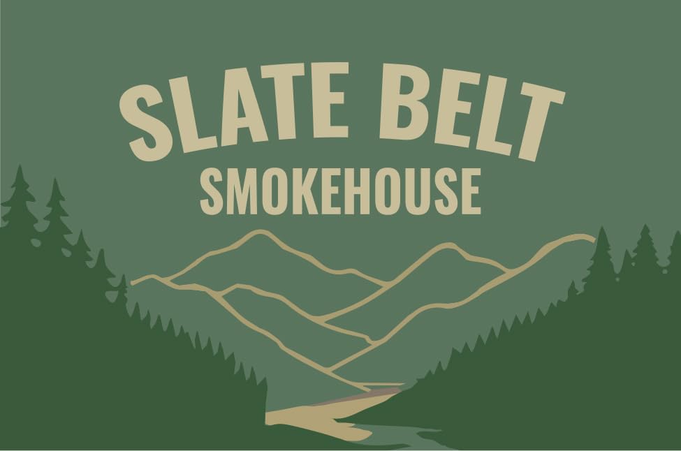 Slate Belt Smokehouse Alligator Jerky pack shot, gift-ready snack.