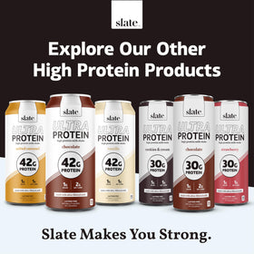 Slate Milk 24-pack convenient protein coffee cans for on-the-go fueling