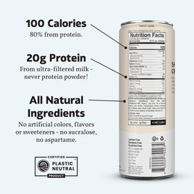 Slate Milk brand story image highlighting healthier milk option.
