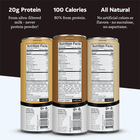 Slate Milk natural sweeteners blend with stevia and monk fruit for cleaner taste.