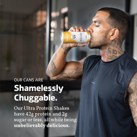Slate Milk Ultra Protein Shake Sweet & Salty Pack shows variety and value.