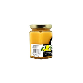 Sleeping Bear Farms Lemon Creme Honey spread - silky texture ideal for pastries and morning toast.