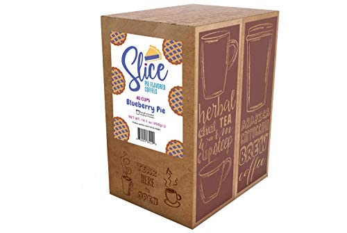 Slice Coffee 40-count box display for easy pantry stocking