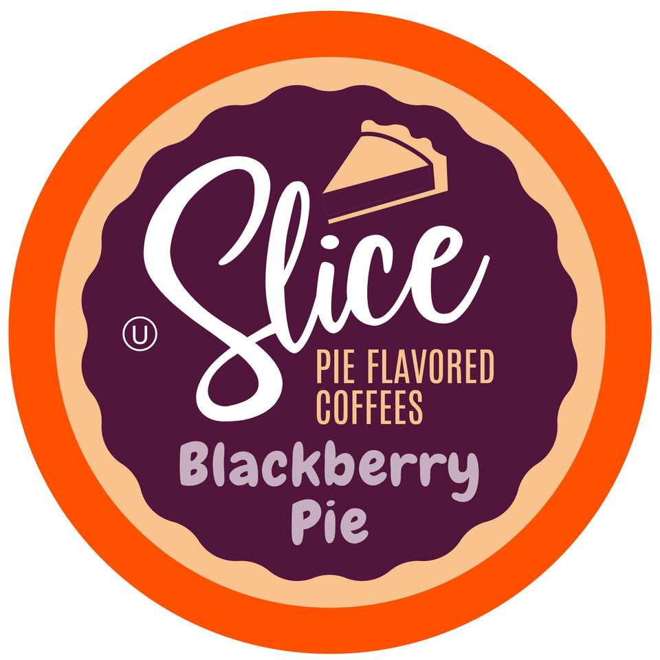 Slice Coffee Blackberry Pie K-Cup Pods 40-count for quick, flavorful mornings.