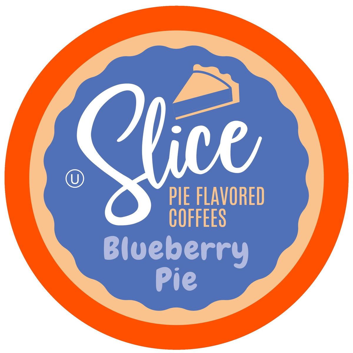 Slice Coffee blueberry pie pods packaging for convenient single-serve flavor