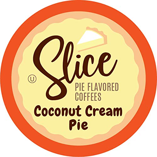Slice Coffee Coconut Cream Pie pods in a 40-count box for easy mornings.