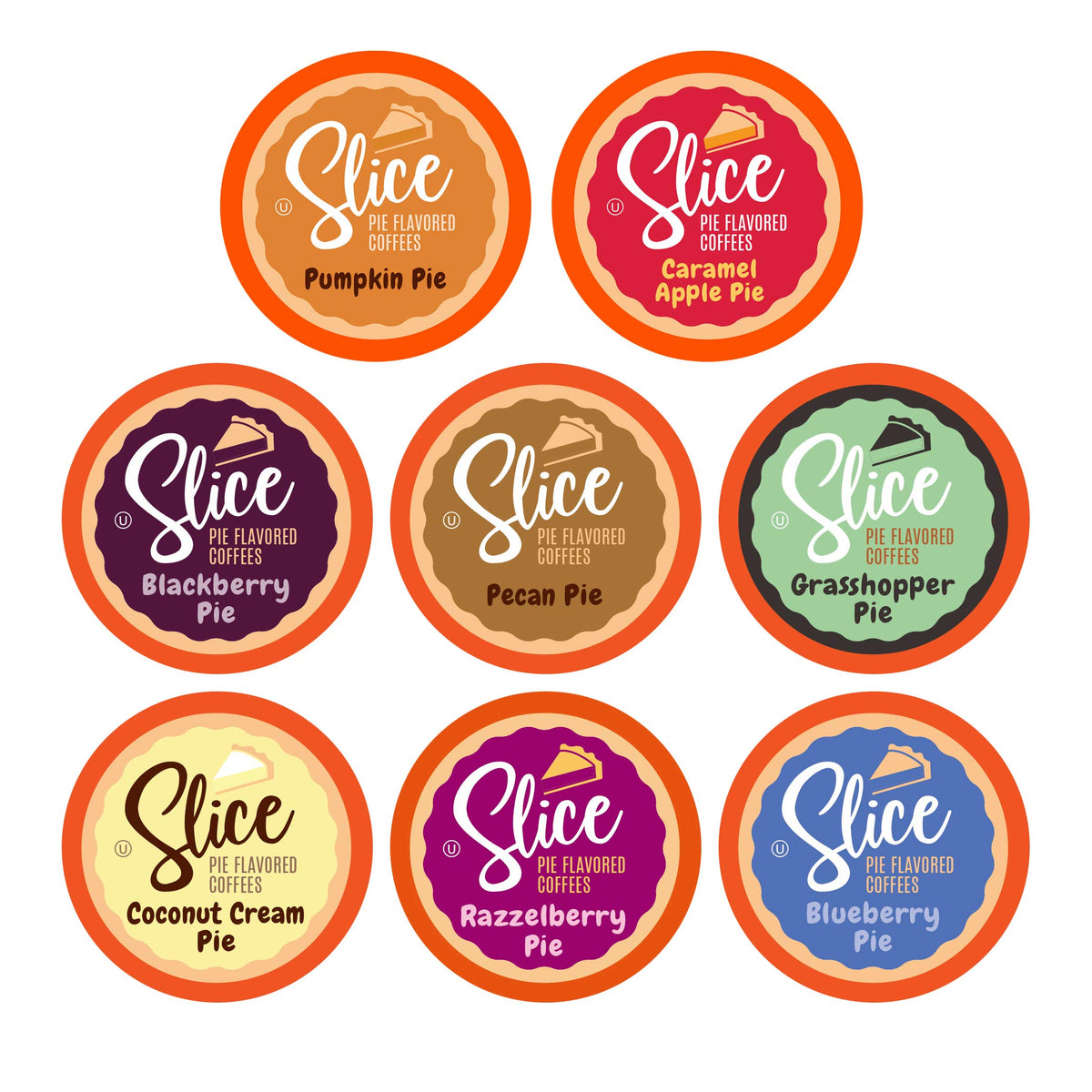 Slice Coffee Grasshopper flavor pod offers creamy minty sweetness for a relaxed afternoon break