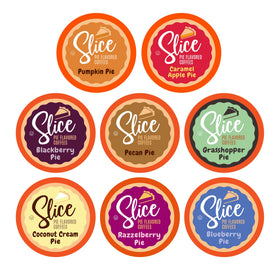 Slice Coffee Grasshopper flavor pod offers creamy minty sweetness for a relaxed afternoon break