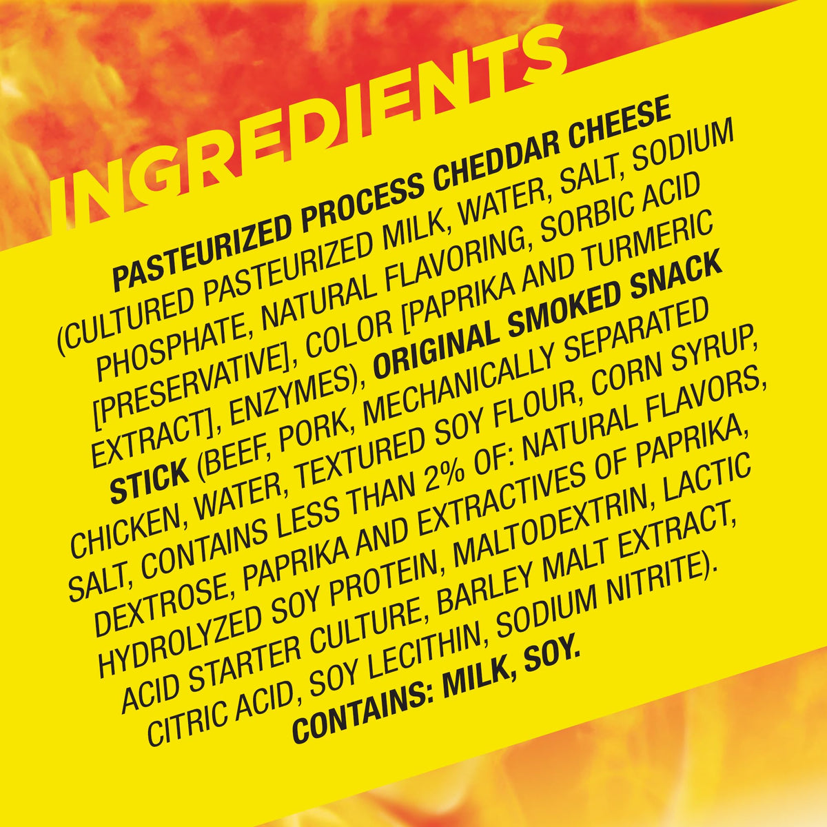 Beef 'N Cheese in lunchbox, convenient snack between meals
