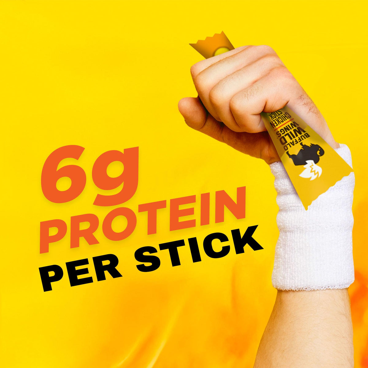 In-car snack Slim Jim Buffalo Style sticks for road trips