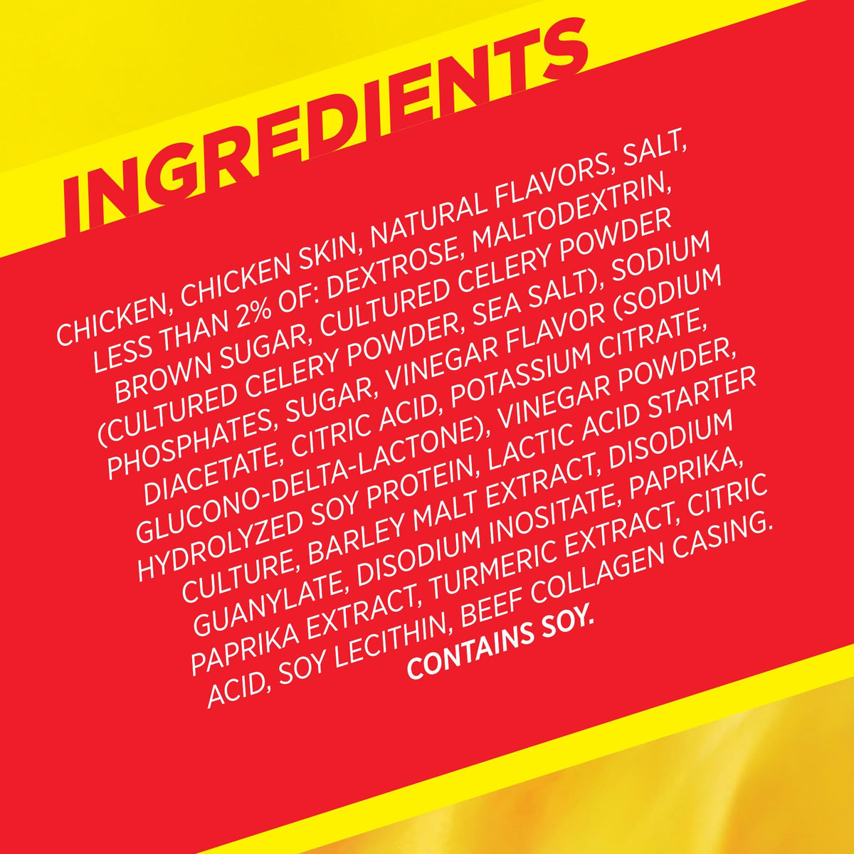 Slim Jim Buffalo Wild Wings Hot chicken sticks ideal for camping or car snacks.