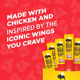 Slim Jim Buffalo Wild Wings Hot chicken sticks with no added nitrites or nitrates.