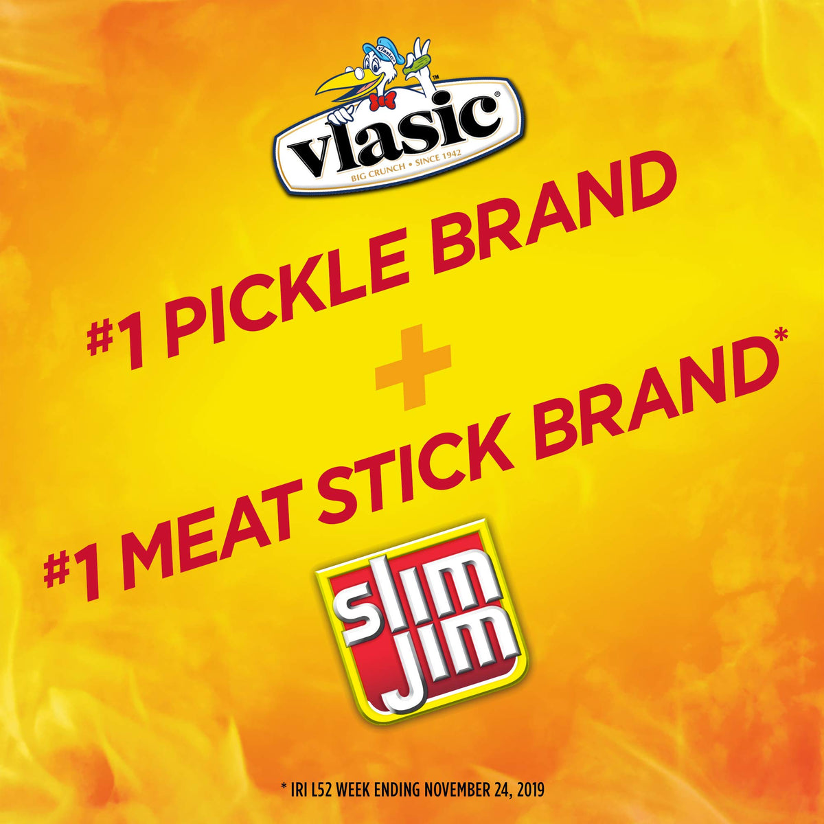 Close-up of Slim Jim Giant Dill Pickle stick with bold flavor.