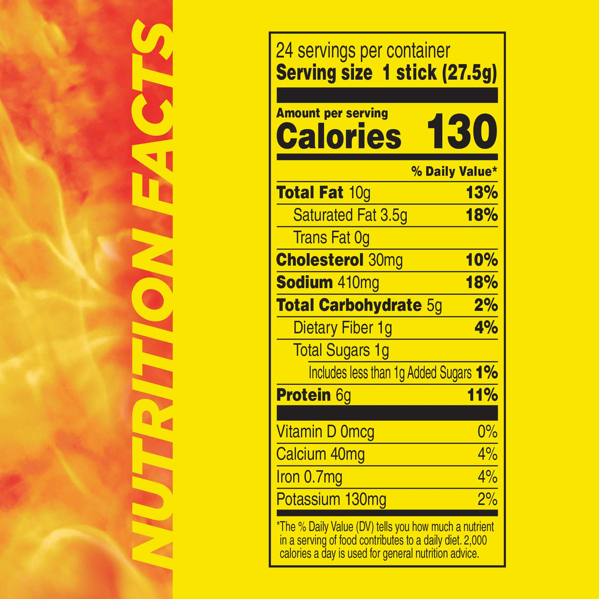 Smoked meat texture of Slim Jim Giant Hot AF