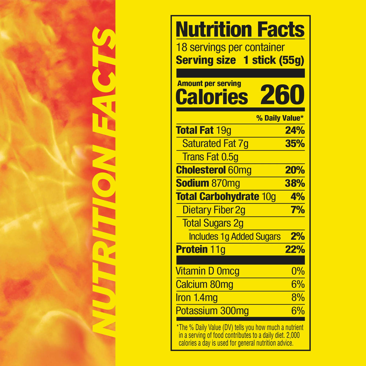 Slim Jim Monster Mild packaging front showing the product layout