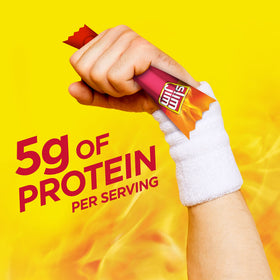 User grabbing Slim Jim sticks for travel or outdoor adventures.