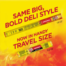 Slim Jim Shortboi Original Deli Stick on-the-go flavor, great for road trips.