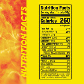 Tabasco flavor branding on Slim Jim packaging emphasizes bold flavor