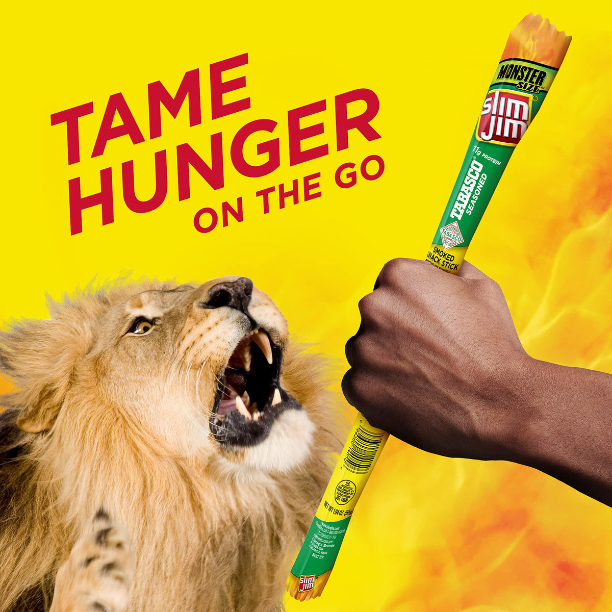 Serving highlights 11g protein per stick for energy support