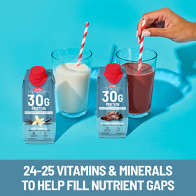 On-the-go SlimFast Essentials shake for busy days.
