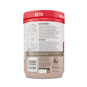 SlimFast Keto Shake served as a ready-made meal for busy schedules