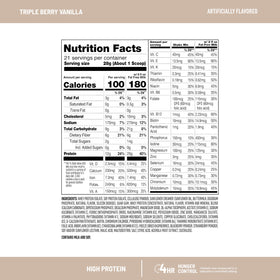 SlimFast mix shaking with milk image highlights easy preparation and protein boost.