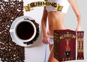 Slimming Mocha Coffee gluten-free badge signaling diet-friendly option.