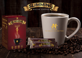 Slimming Mocha Coffee snack-cravings visual suggests appetite control.