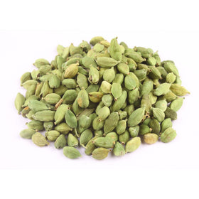 Slofoodgroup Cardamom spice in bowl ready for masala and desserts