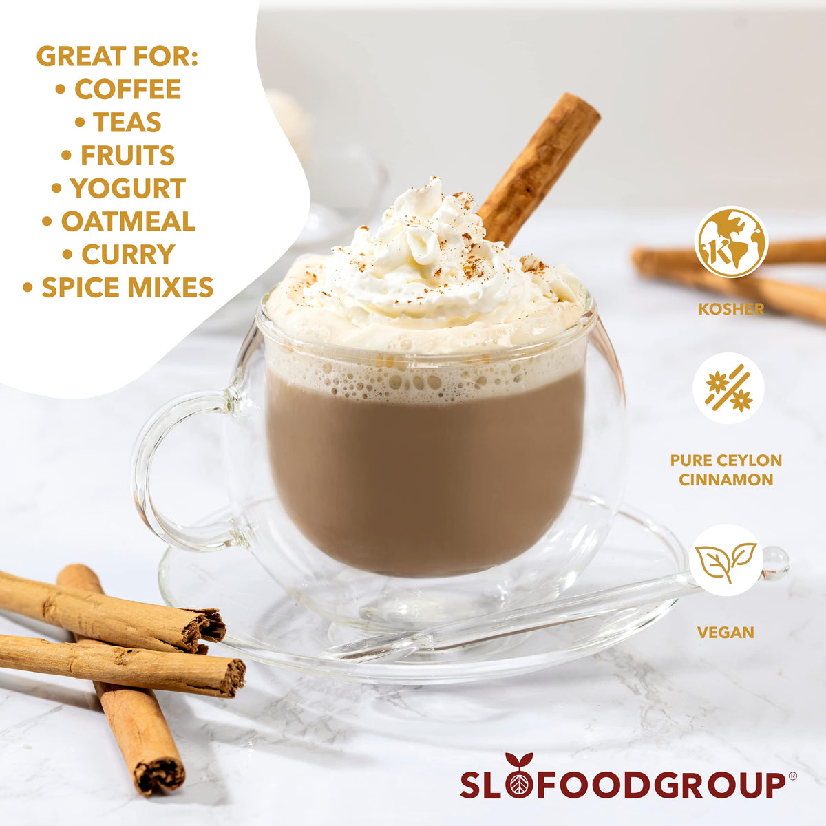 Sealed packaging from Slofoodgroup preserves freshness and EarthKosher certified quality.