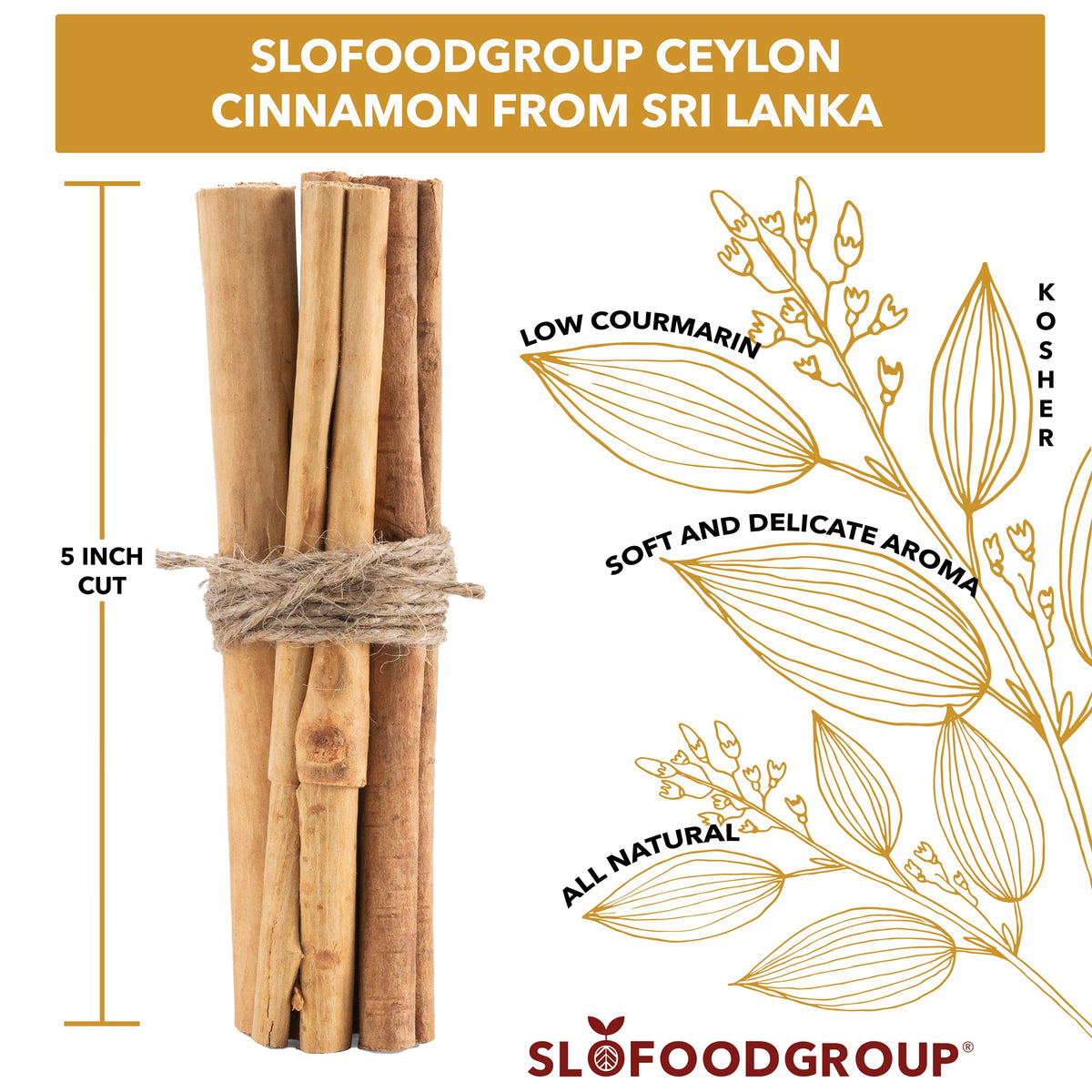 Ceylon cinnamon sticks pair well with yogurt, oats, and curries for subtle spice.