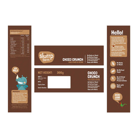Slurrp Farm Choco Crunch Ragi Cereal lunchbox-friendly design