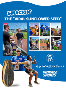 Low-sodium SMACKIN' Sunflower Seeds option with lighter salty profile.
