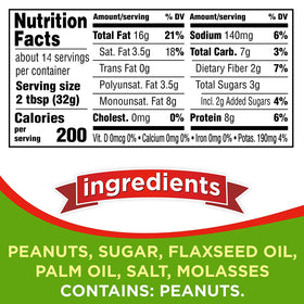 Dual jars of Smart Balance Rich Roast Peanut Butter, pack visible.