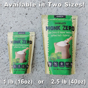 Smart138 Monk Zero zero calories option for calorie-conscious sips