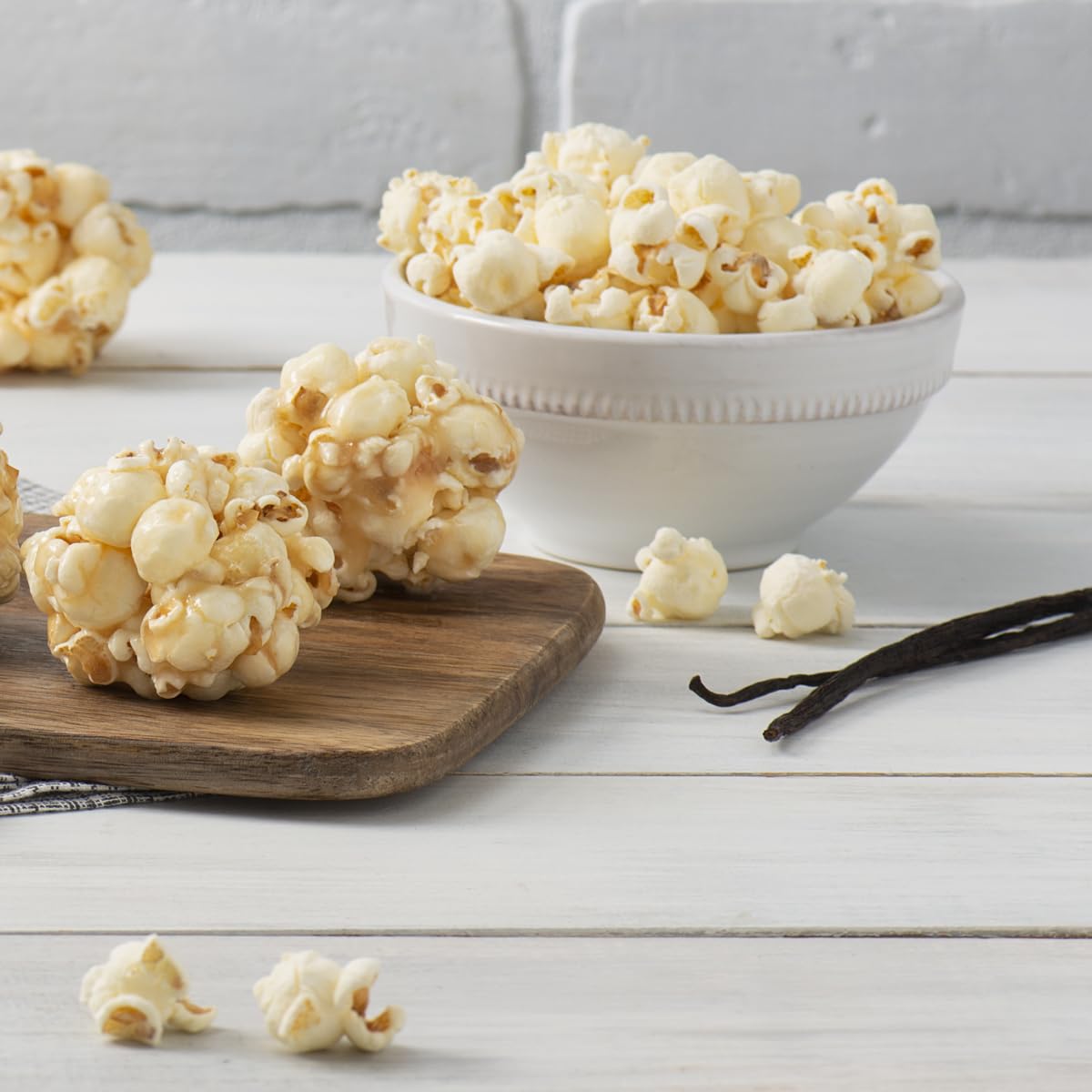 Smartfood Popcorn movie night share among friends on a table.