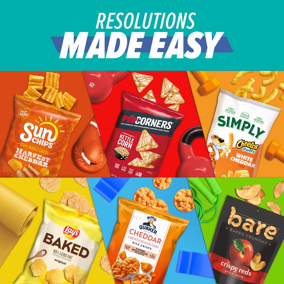 Smartfood single-serve packs ideal for on the go snacking