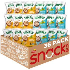 Smartfood variety-pack white cheddar sea-salt 36-count image for family snacking