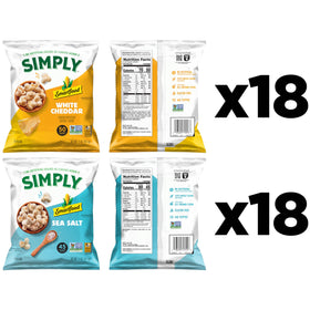 Smartfood White Cheddar popcorn bag close-up, crunchy flavor for lunches