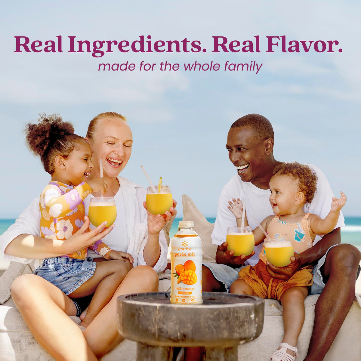 Opened Smartfruit Mellow Mango bottle refrigerated after opening