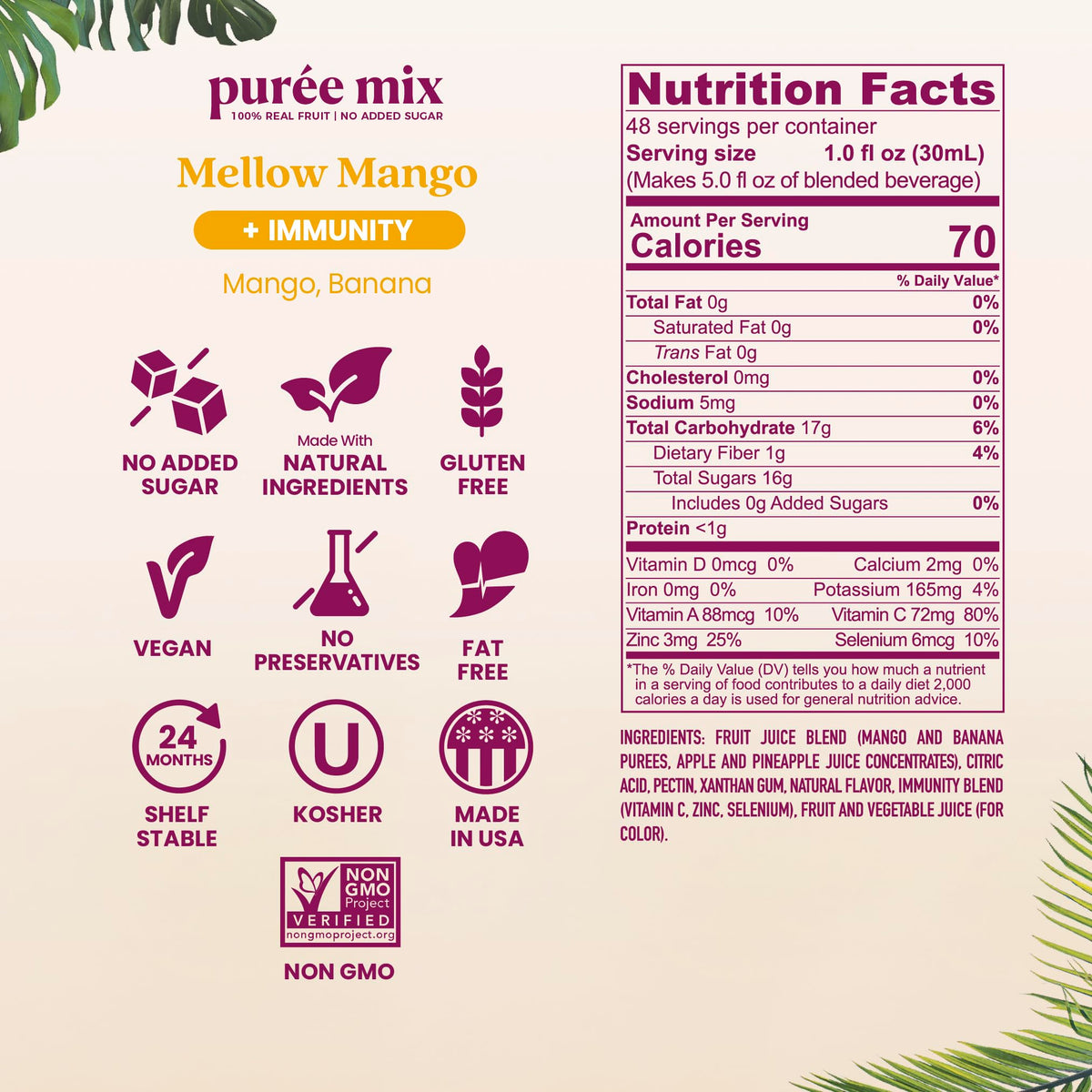 Smartfruit Mellow Mango on pantry shelf as a versatile staple
