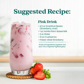 Label close-up emphasizes real fruit juice and no added sugar promise