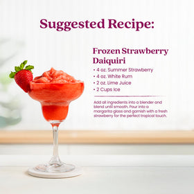 Smartfruit Summer Strawberry Purée yogurt swirl
