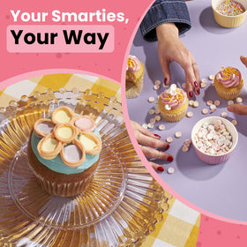 Smarties Allergen-Free Facility: crafted without peanuts and major allergens.