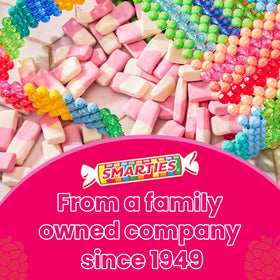 Smarties Squashies sample packet demonstrates gifting potential.