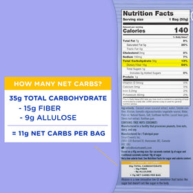 SmartSweets Caramel Candies packaging-front displaying gluten-free, allergen-friendly label